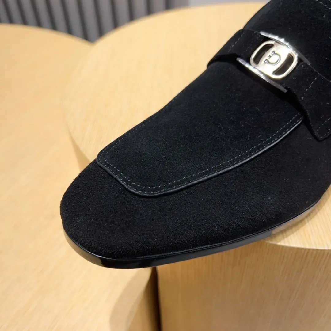 Factory P620💰🔥《Ferragamo》👏Latest•High-end top brand luxury~purchasing agent, top~quality. New fashionable business men's shoes🔜The uppers are made of original cashmere cowhide➕cowhide·lining, with fine workmanship. The original stylish and soft combination wear-resistant and non-slip outsole is light and comfortable on the feet. The real thing looks better in real life. Size: 38/44
